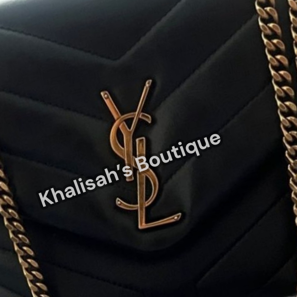 YSL SAINT LAURENT Loulou "Y" Small Quilted Leather Shoulder Bag MSRP $3,500 - Picture 12 of 16